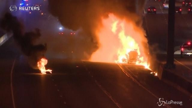 Canada: collisione sulla Highway 401 di Toronto