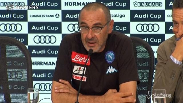 Sarri: “I complimenti di Ancelotti mi fanno estremamente piacere”