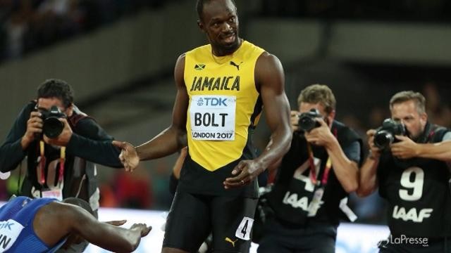 Bolt, niente oro nei 100 metri