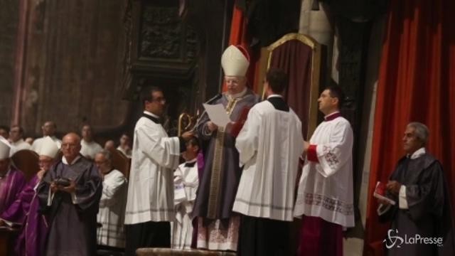 Funerali Tettamanzi, Scola:  Totalmente dedito alle necessità dei sacerdoti