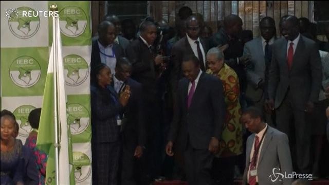 Kenya: presidenziali, Kenyatta vince con 54% dei voti