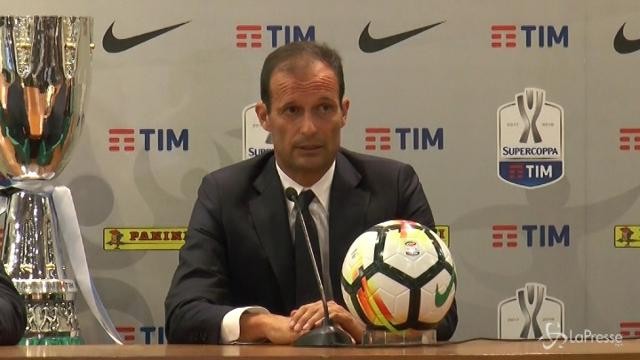 Supercoppa, Allegri: Ripartire usando rabbia del dopo Cardiff