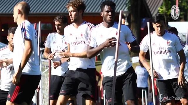 VIDEO Play-off Europa League, il Milan si prepara al primo match