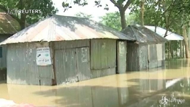 Le immagini delle inondazioni in Bangladesh