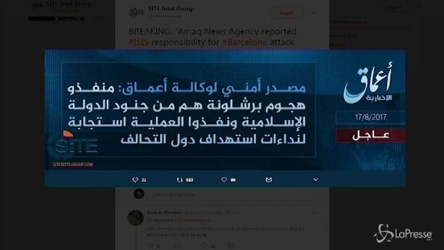 L’Isis ha rivendicato l’attentato di Barcellona