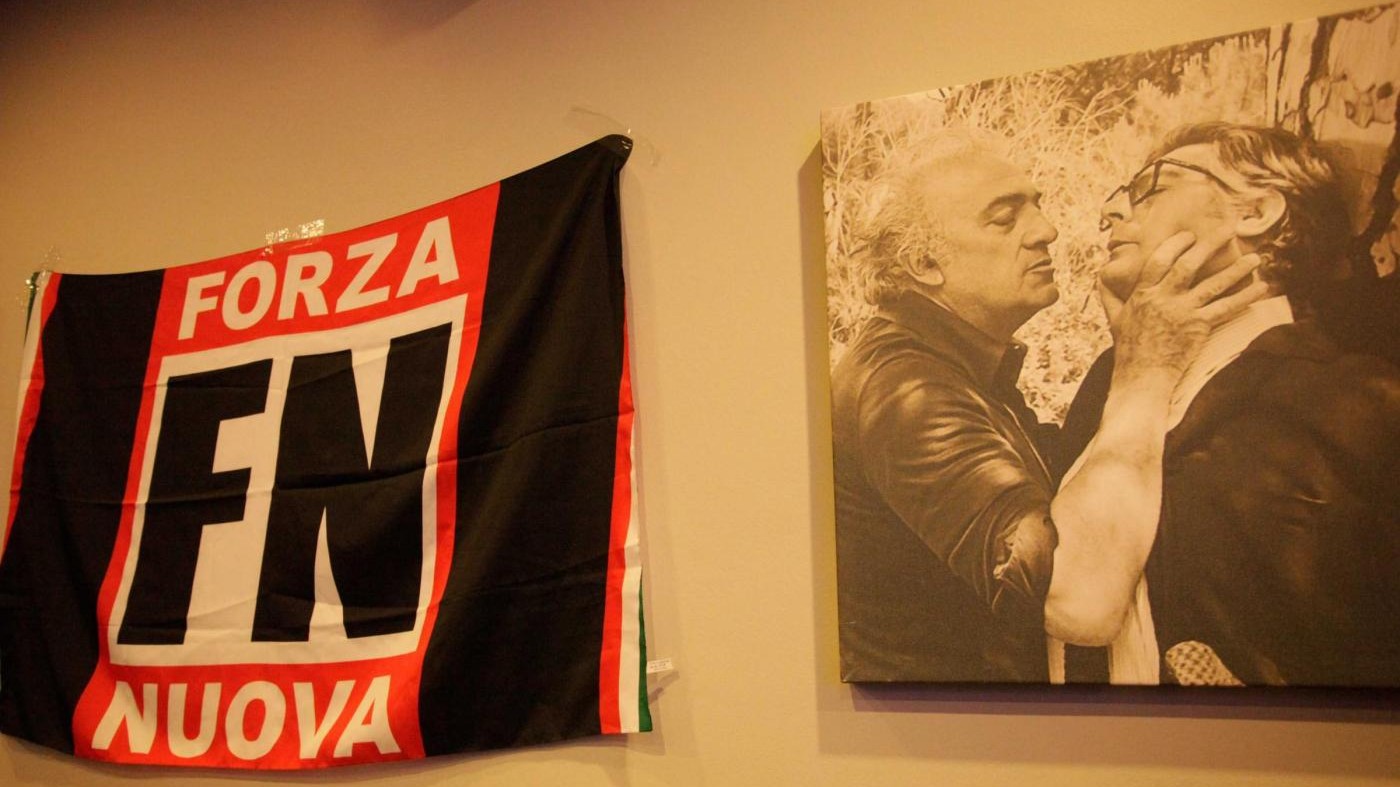 Milano, imbrattata la sede di Forza Nuova