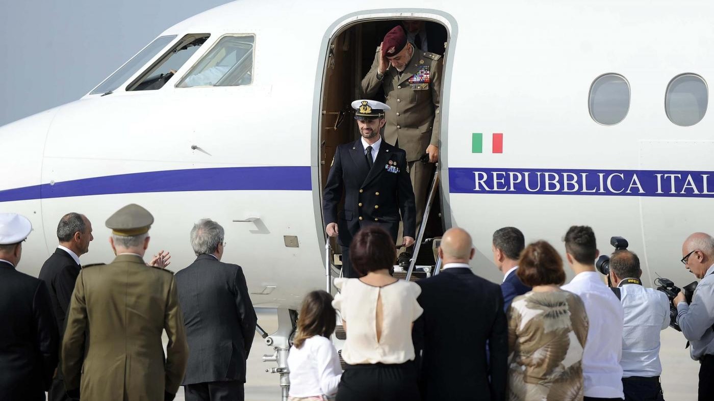 Il marò Girone è arrivato in Italia. Renzi: Gioia per il ritorno