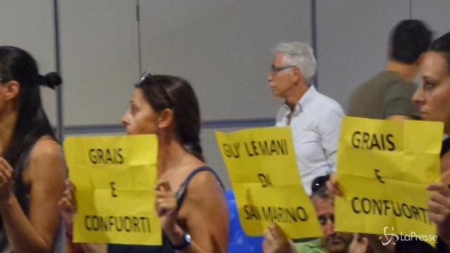 Meeting di Rimini, contestazione delle parlamentari sammarinesi
