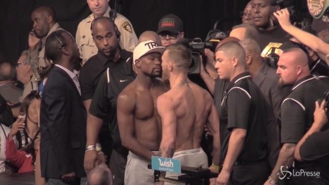 VIDEO Boxe, Mayweather-McGregor pronti alla sfida