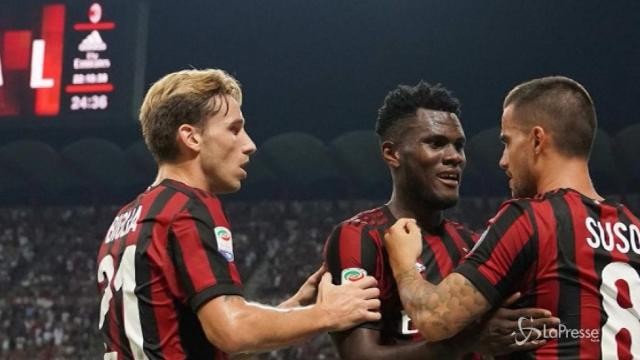 Serie A, vincono Milan, Napoli e Lazio
