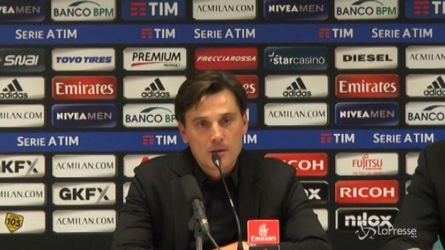 Milan, Montella: “C’è lo spirito giusto per diventare squadra”