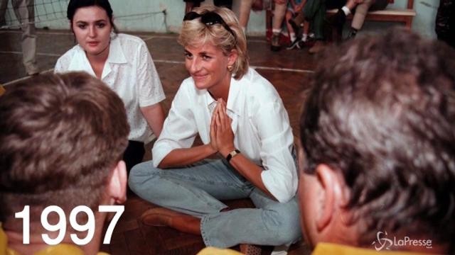 Le nozze, i figli, l’impegno: la vita di Lady D per immagini