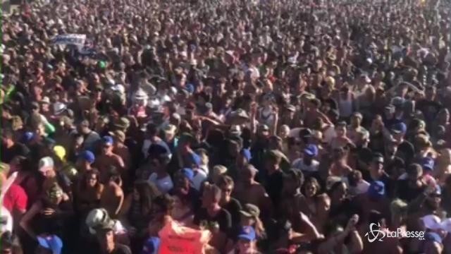 Il popolo di Vasco visto dal palco del Modena Park