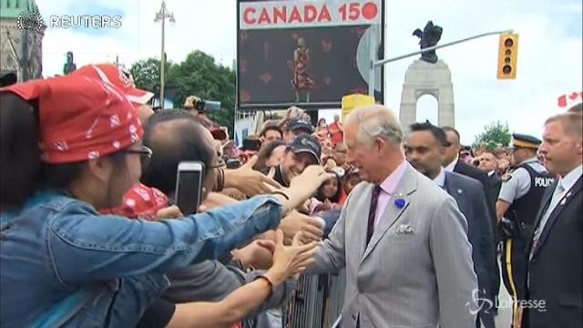 Anche il principe Carlo al Canada Day