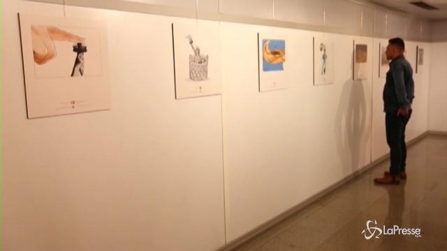 A Teheran un concorso internazionale di caricature di Donald Trump