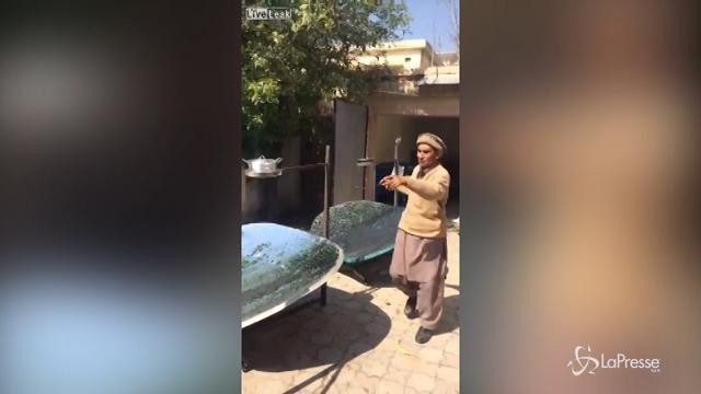 In Pakistan si cucina con i “fornelli solari”