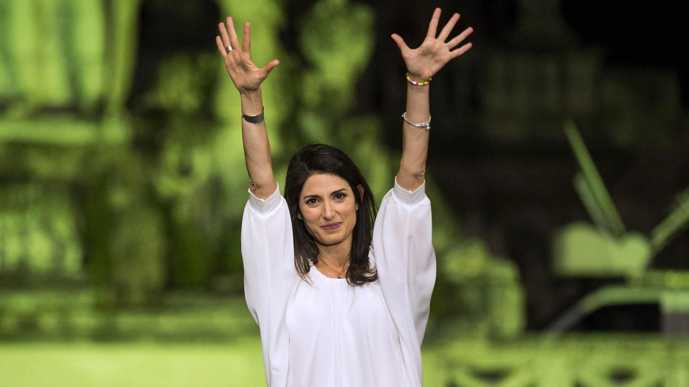 Comunali Roma, exit poll Rai: Raggi a 34-38%, Giachetti 20-24%