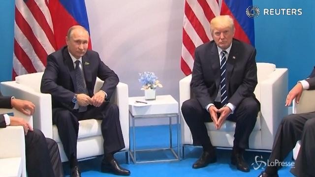G20: al summit l’incontro Trump-Putin