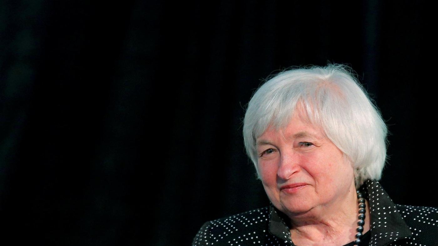 Usa, Yellen: Aumenti graduali tassi possono essere appropriati