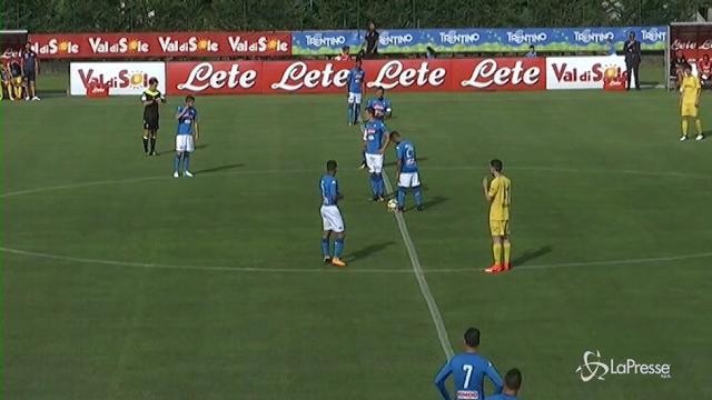 Napoli: goleada nella prima amichevole