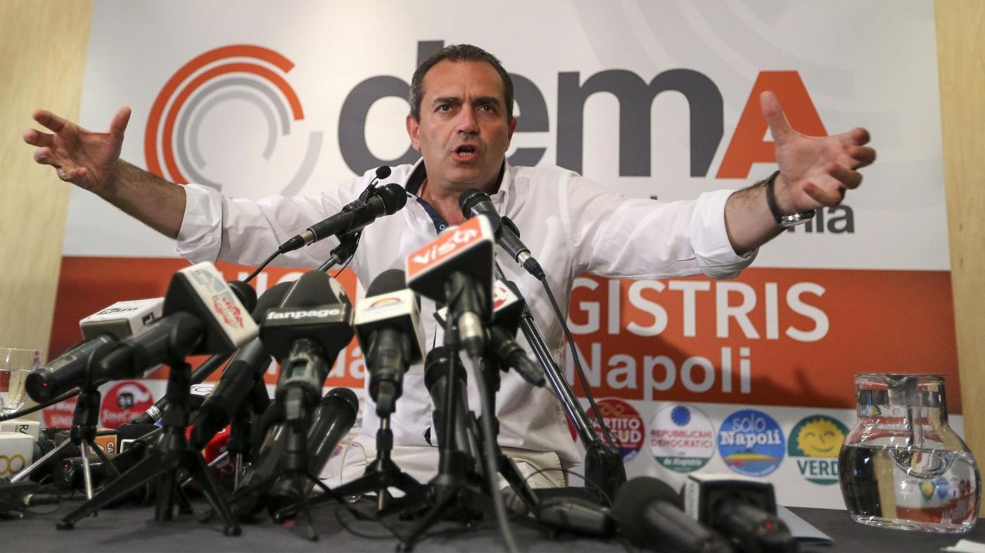Comunali Napoli, Area Riformista Pd: Sosteniamo de Magistris