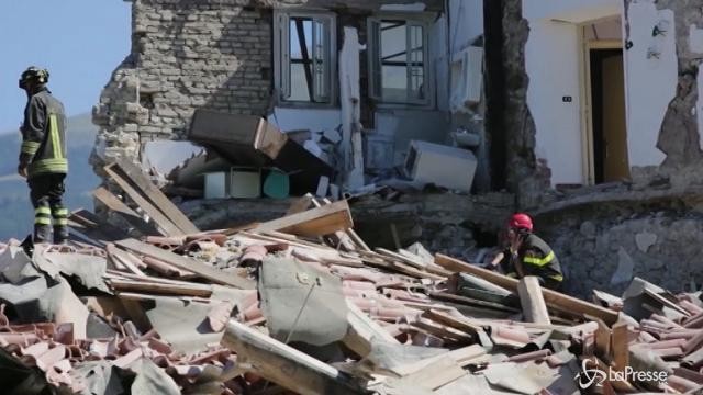 Cinque indagati per il terremoto di Amatrice