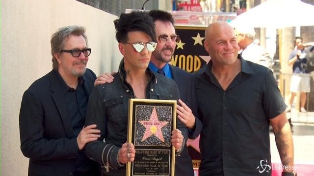 VIDEO Per Criss Angel stella sulla Hollywood Walk of Fame