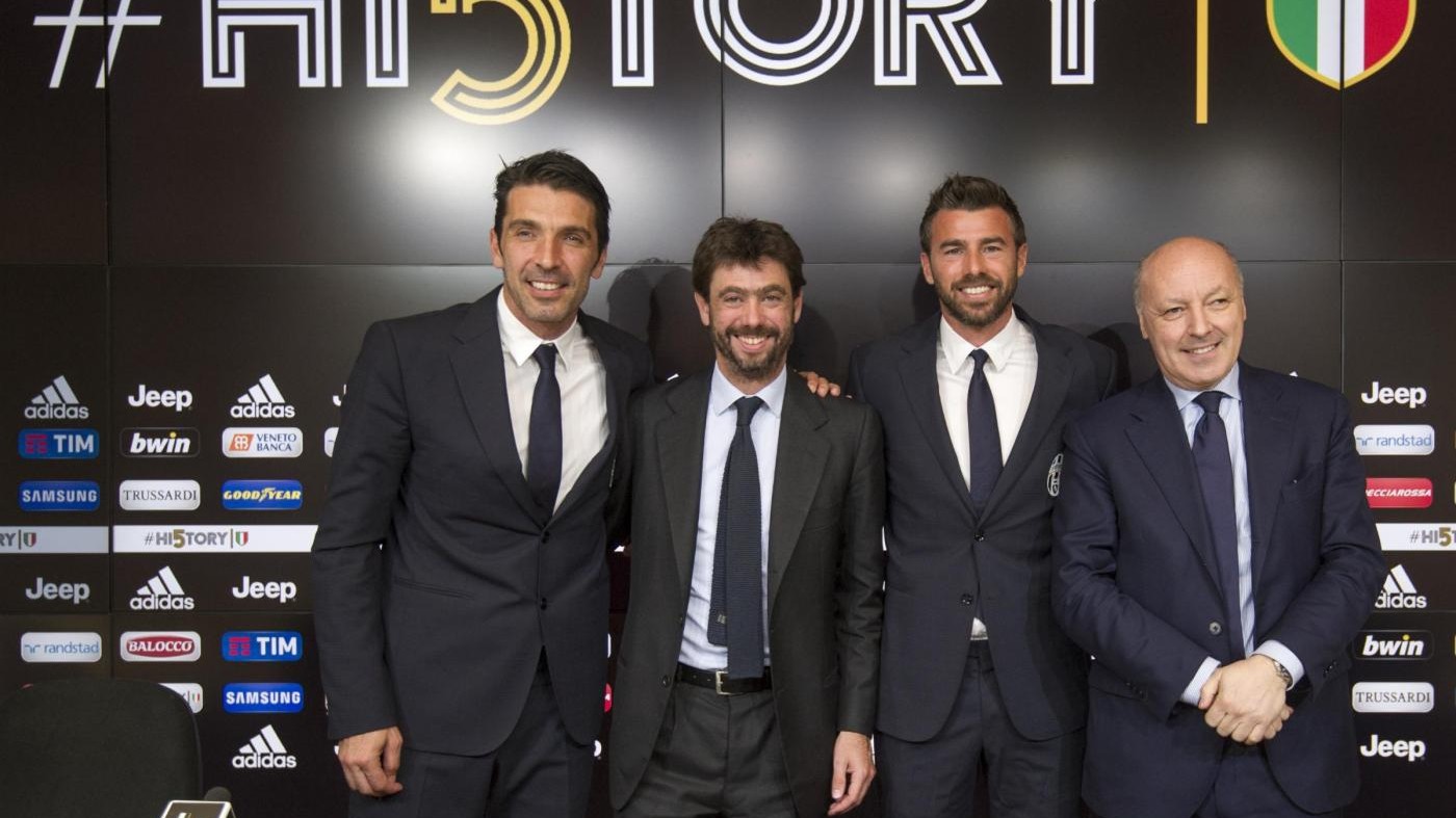 Buffon e Barzagli rinnovano fino a 2018: Orgogliosi