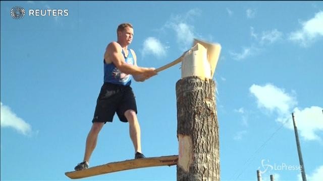 Ecco il Lumberjack Championships, il campionato dei taglialegna