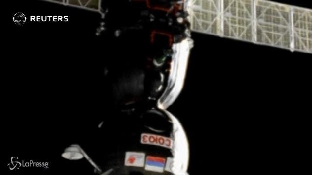 L’aggancio della navicella Soyuz alla ISS