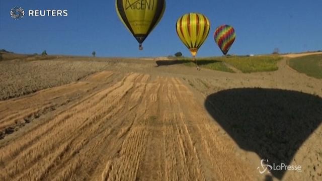 Umbria, “Sagrantino Cup”: la sfida delle mongolfiere