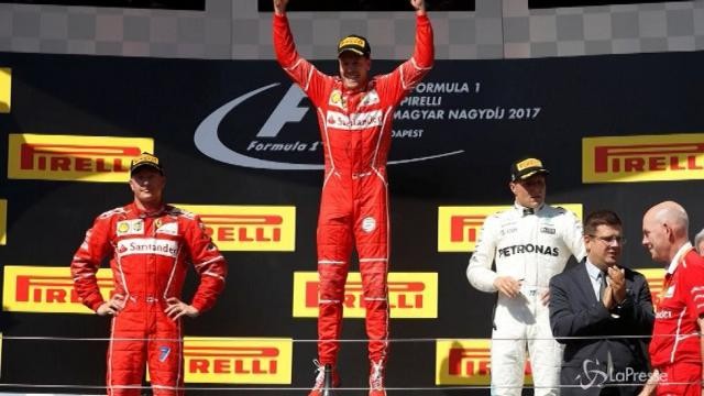 F1: doppietta Ferrari in Ungheria