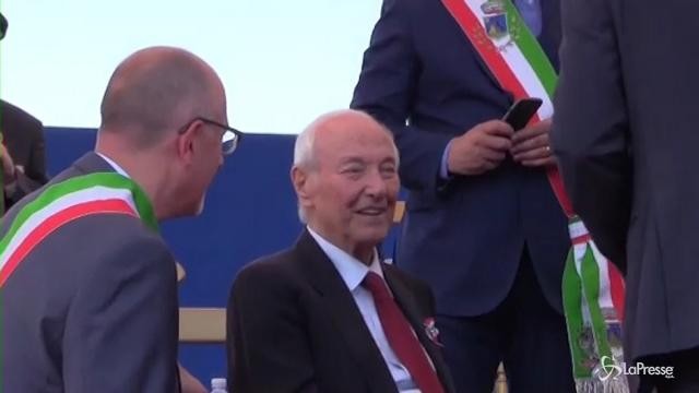VIDEO Anche Piero Angela alla Festa della Repubblica a Roma