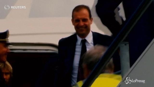VIDEO Sale l’attesa per la finale di Champions. Allegri ottimista