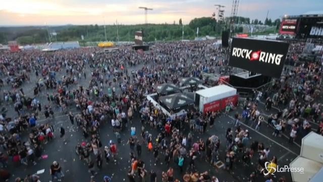 VIDEO Allarme terrorismo, stop a festival ‘Rock am Ring’ in Germania