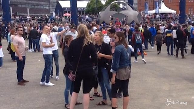Cardiff, tifosi bianconeri e madridisti in attesa al Millennium Stadium
