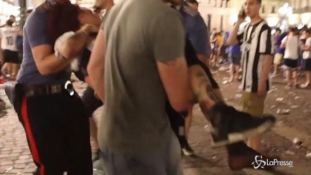 VIDEO Panico a Torino durante la finale di Champions