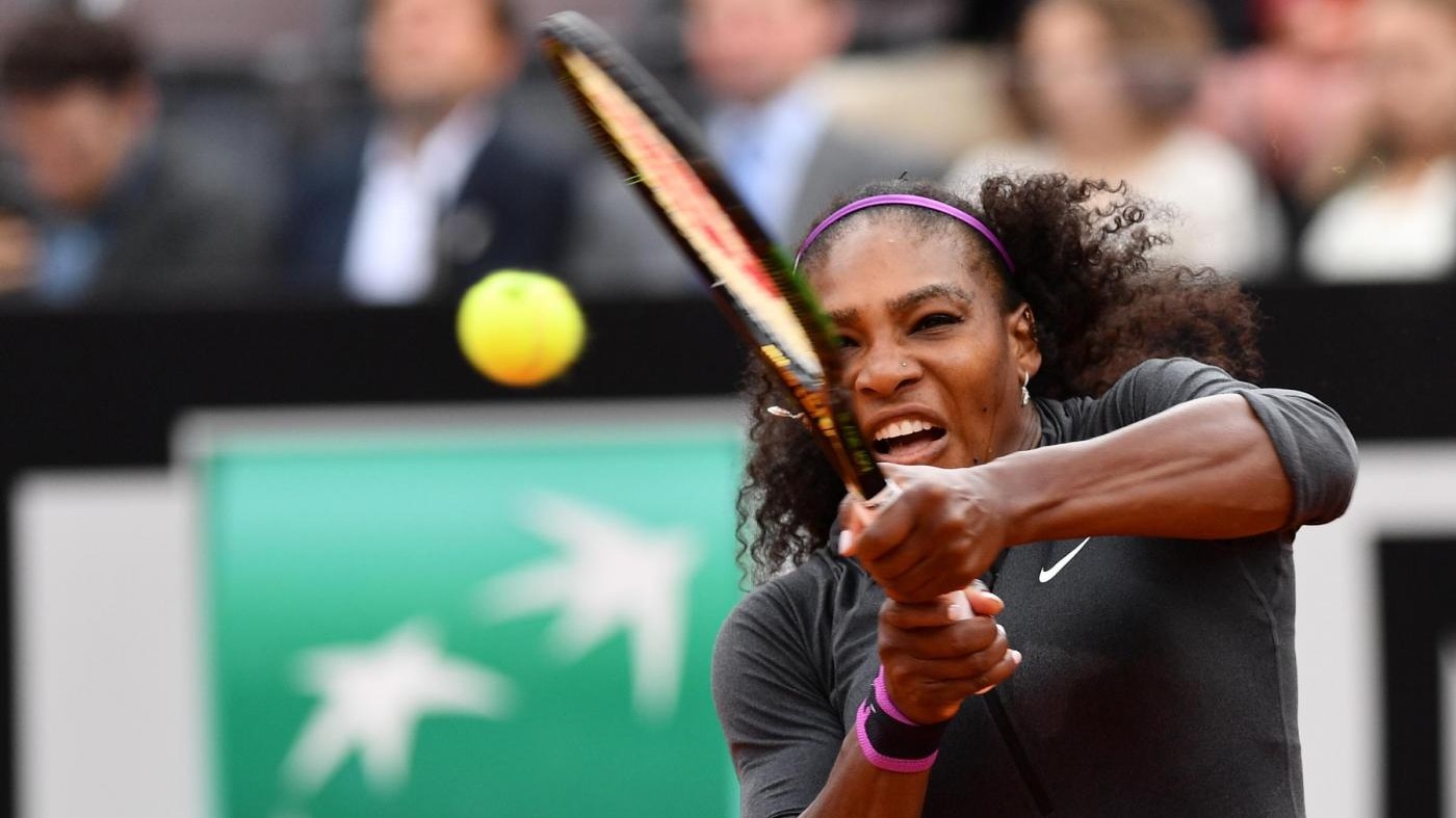 Tennis, poker di Serena Williams a Roma
