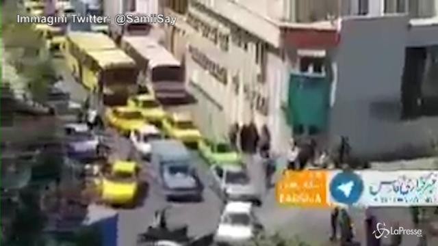 Attentati Iran: le prime immagini da Teheran