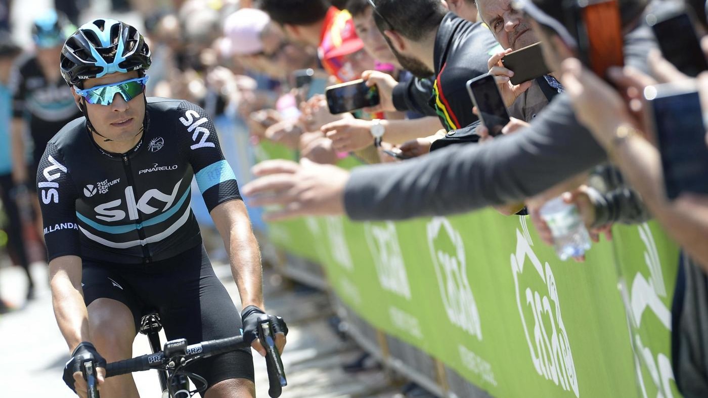 Ciclismo, Giro d’Italia: Mikel Landa costretto al ritiro