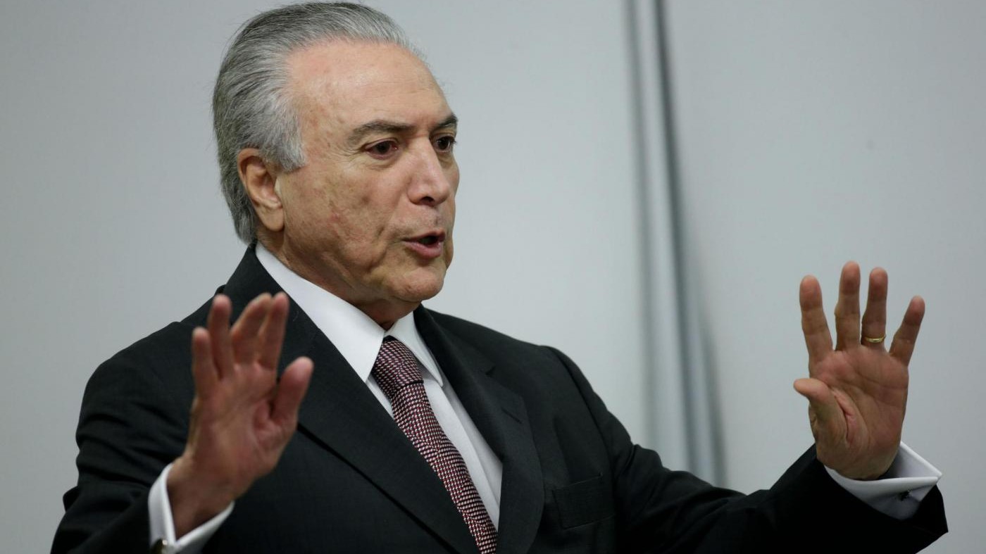 Brasile, Corte suprema valuterà impeachment anche per Temer