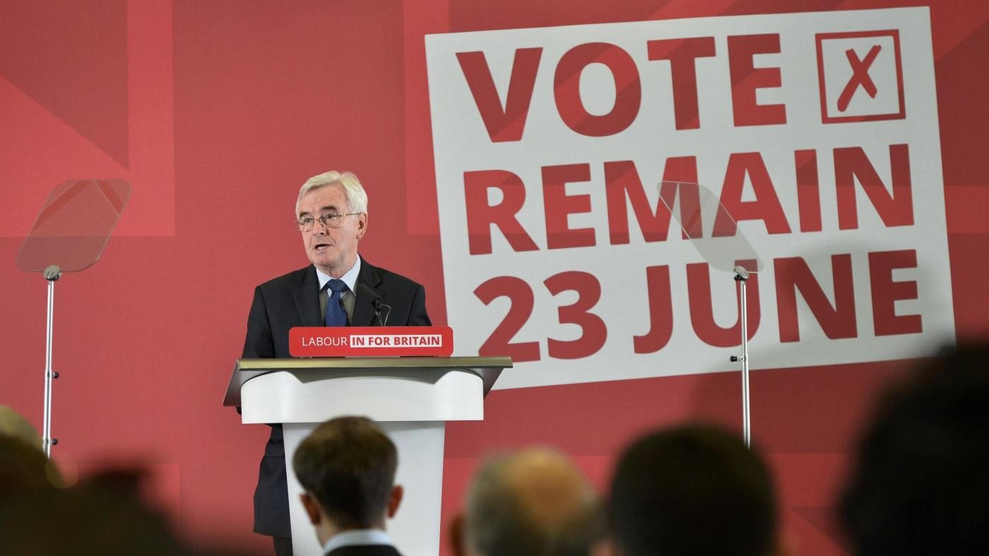 Brexit, sondaggio Times: 44% britannici vuole rimanere in Ue