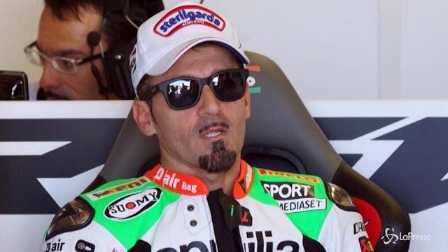 Incidente in moto per Max Biaggi, non è in condizioni gravi