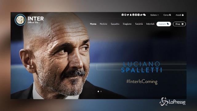 Spalletti ha firmato, è il nuovo tecnico dell’Inter