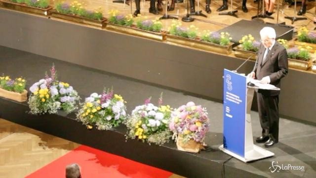 Mattarella a Merano con il presidente austriaco Van Der Bellen