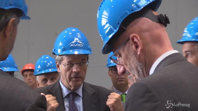 Avio, corsa allo spazio parte da Colleferro. Gentiloni: “Un gioiello”