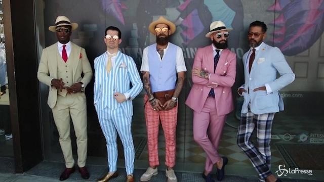 Al via Pitti Uomo a Firenze