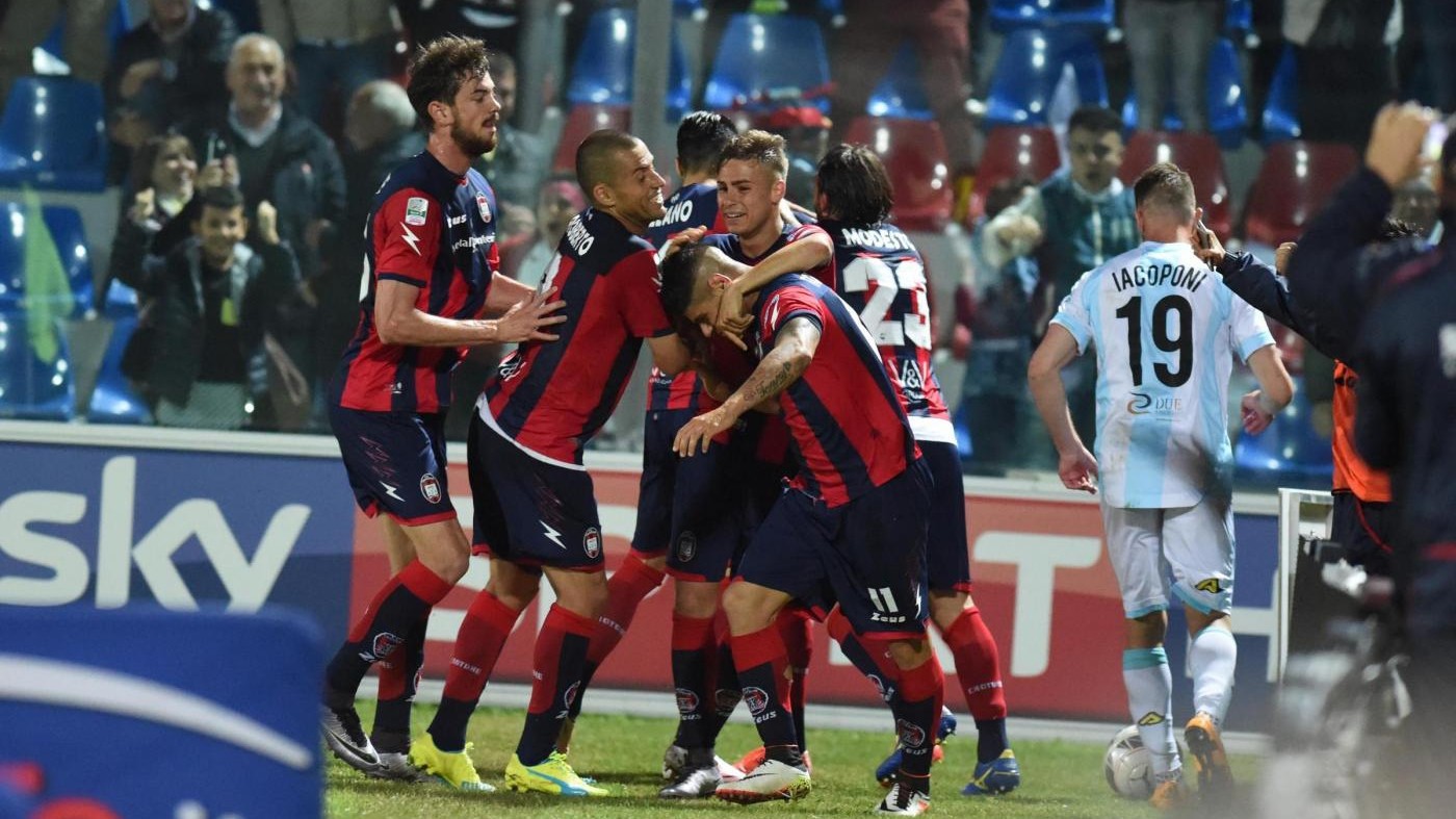 Crotone-Virtus Entella 1-0, sfumano playoff per liguri