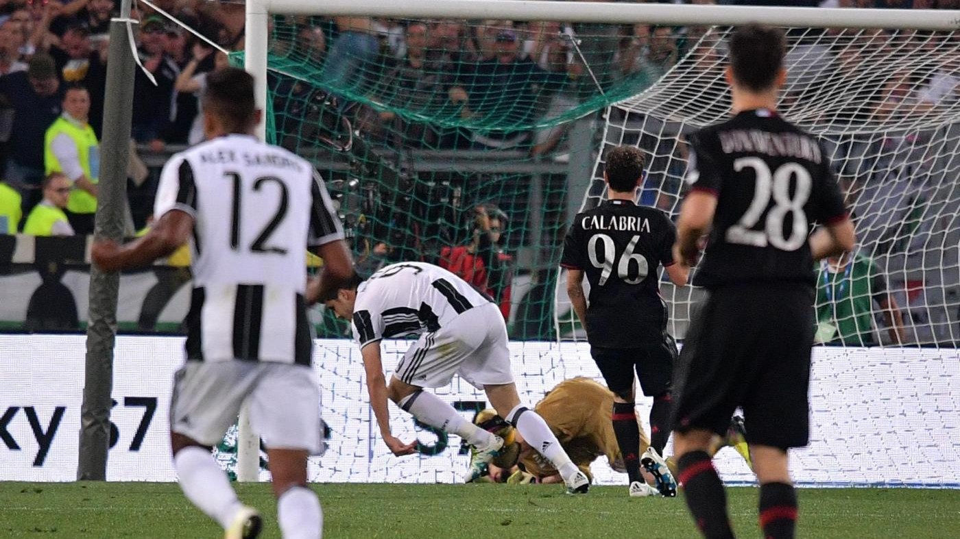 Coppa Italia, la Juventus trionfa: Milan battuto 1-0 nel 2° supplementare