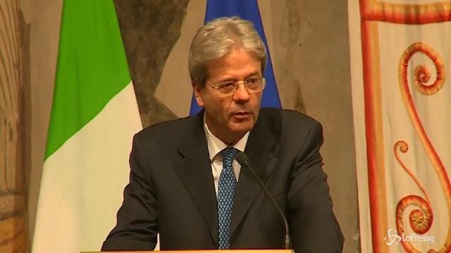 Gentiloni: “I bambini nati qui sono italiani”